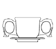 2 Handle Cup